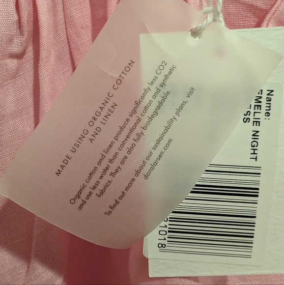 NWT Free People x Dora Larsen Emelie Ruffled Dress Size 6 - Picture 13 of 14